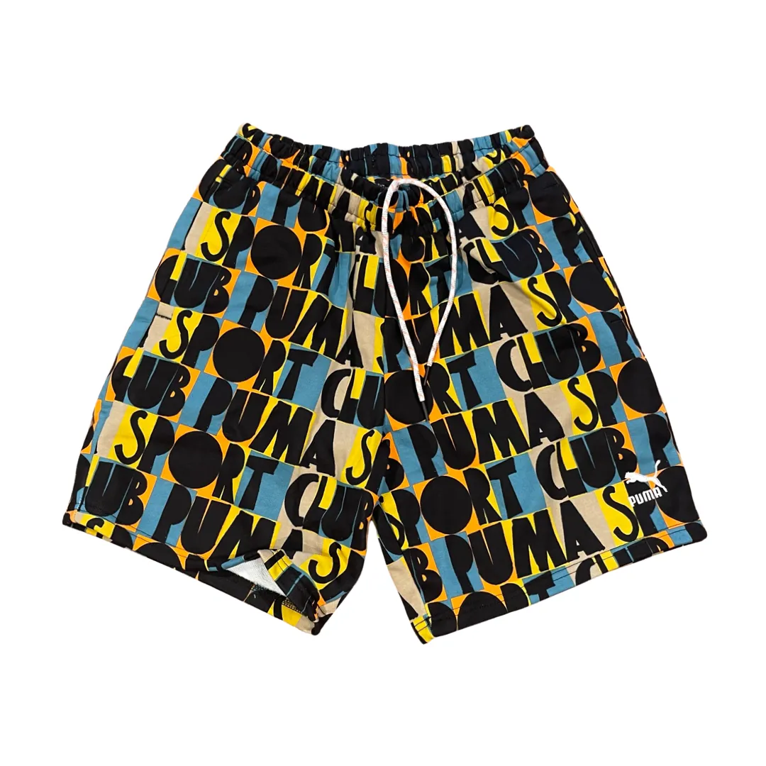 PUMA HC AOP SHORTS - Men’s- MULTI COLOR