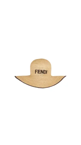 Raffia Hat - Beige