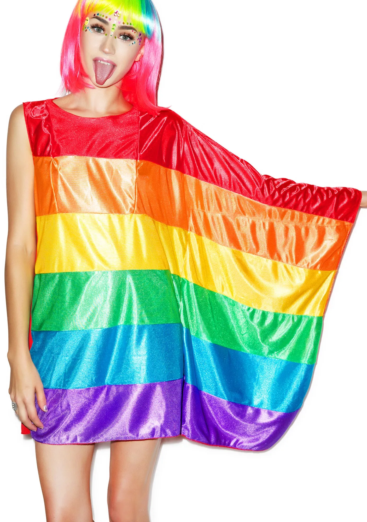 Rainbow Flag Dress-