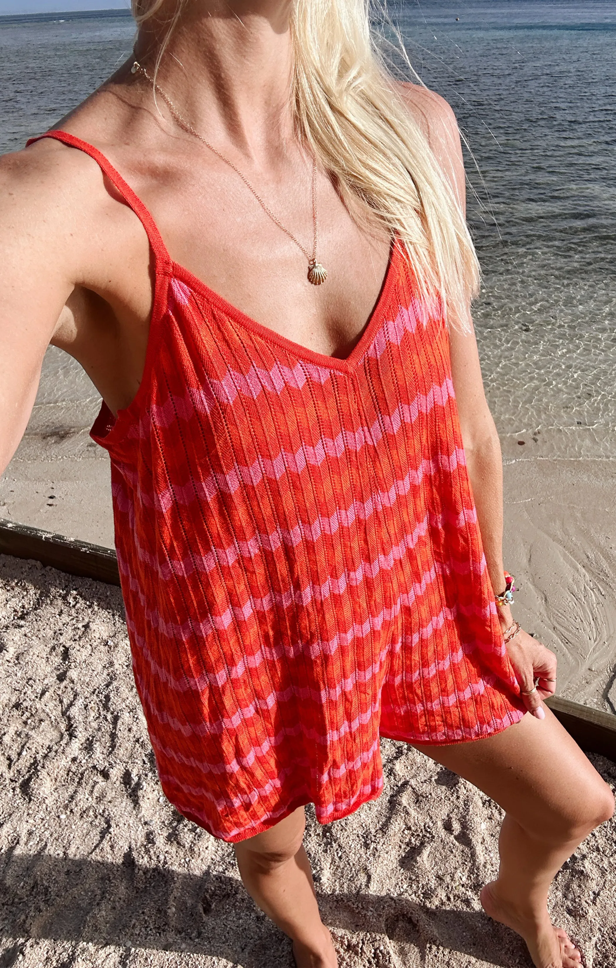 Rascal Romper ~ Paradise Island Knit