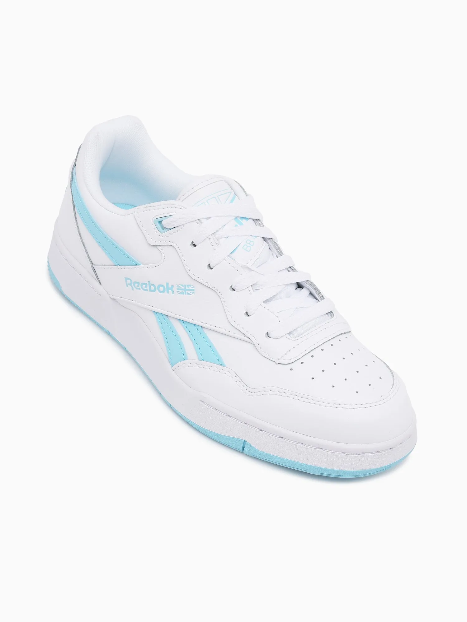 Reebok Bb4000 Wht Blue lea