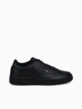 Reebok Club C 85 Black Charcoal leather