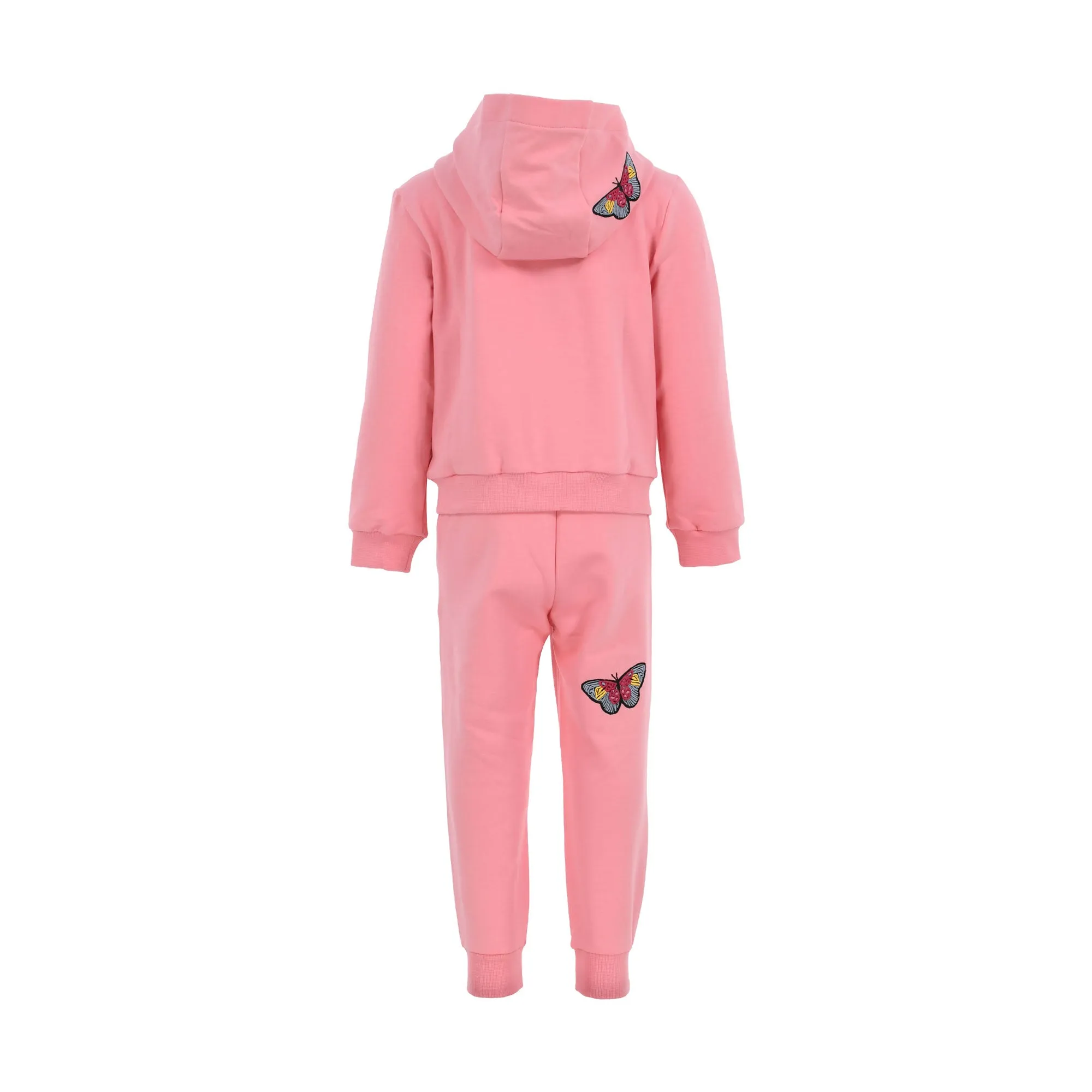 Roberto Cavalli Kids Butterfly Print Hooded Tracksuit