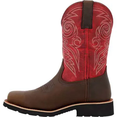 Rocky Women’s MonoCrepe 11” Steel Toe Western Boot