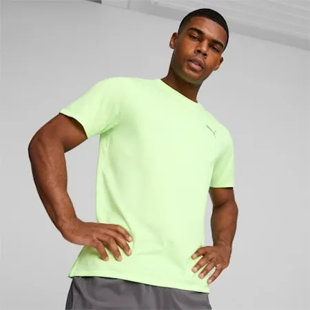 RUN FAVOURITE Men's Heather Running Tee | Speed Green Heather | PUMA Shop All Puma | PUMA 