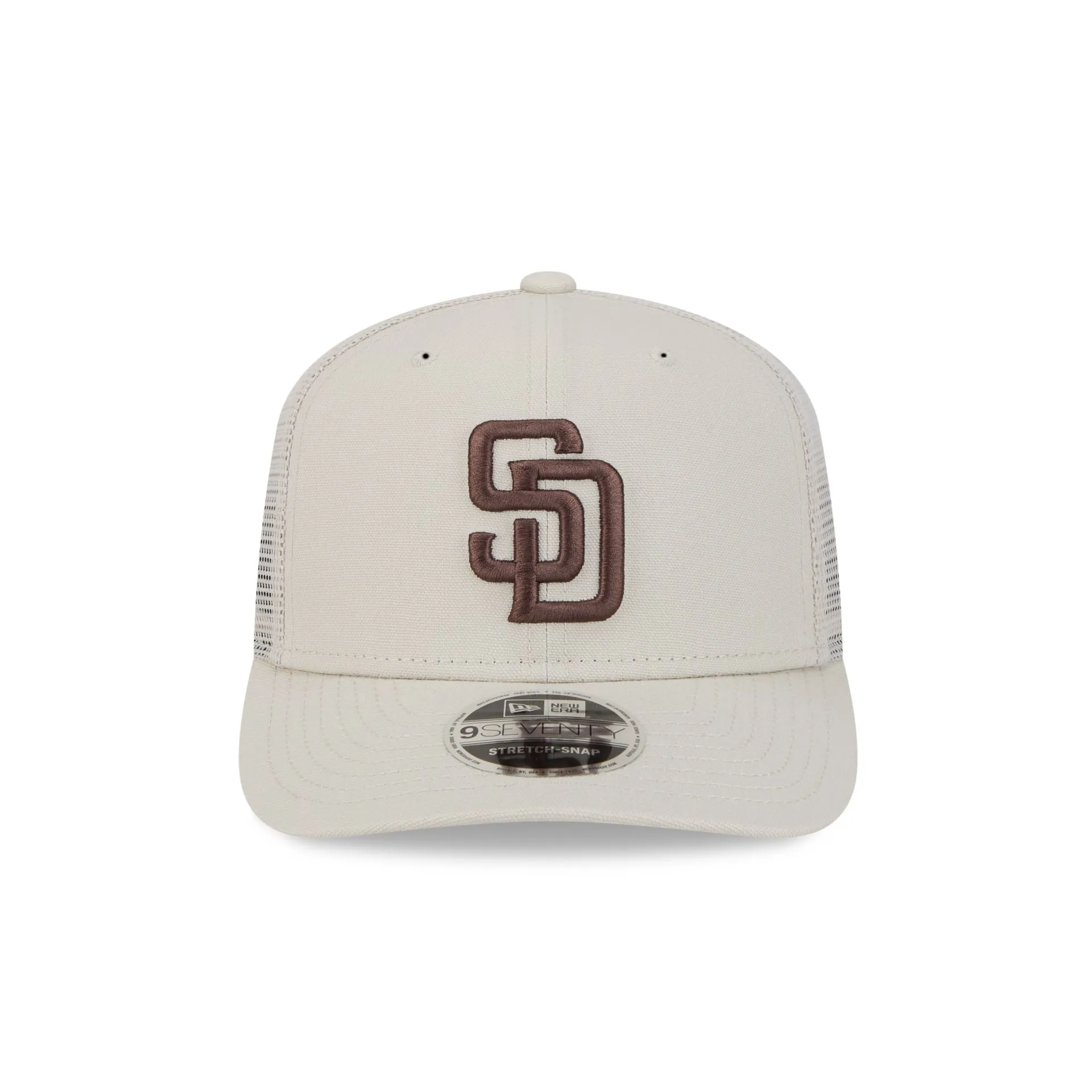 San Diego Padres Canvas 9SEVENTY Trucker Hat