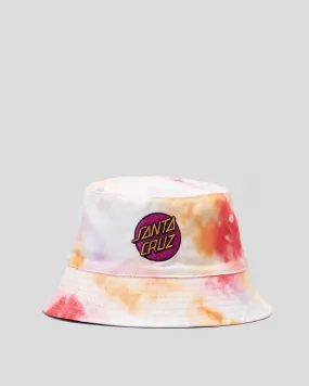 Santa Cruz Girls' Other Dot Bucket Hat