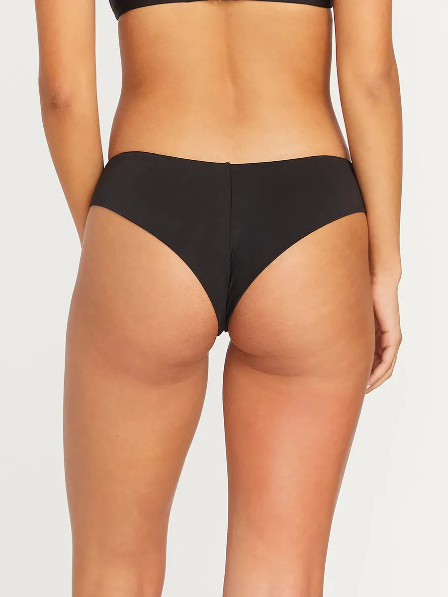 Simply Seamless Cheekini Bikini Bottom - BLACK