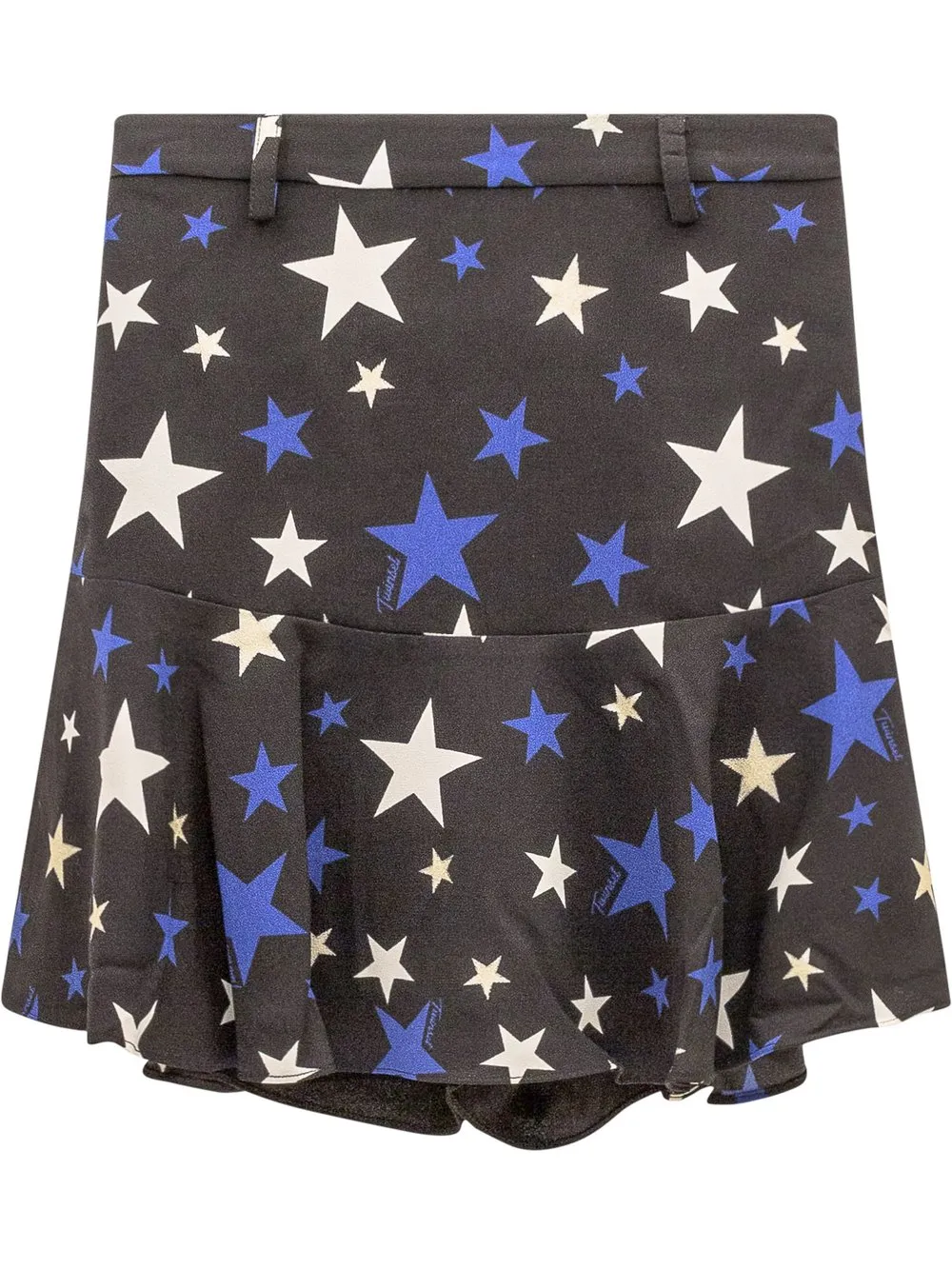 Skirt with Star Print