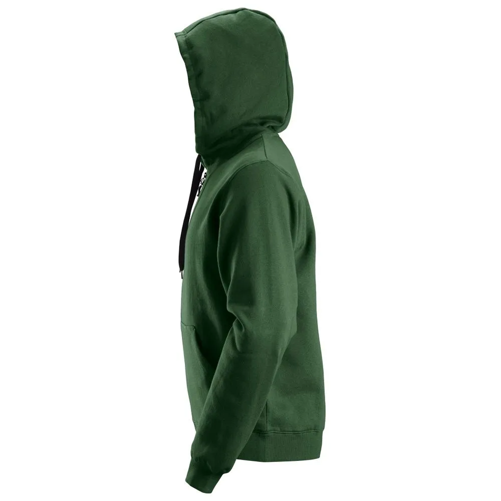 Snickers 2801 Classic Zip Hoodie - Forest Green