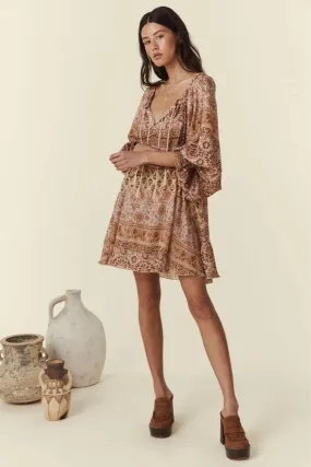 Spell Lovers Beach Tunic Dress Mauve