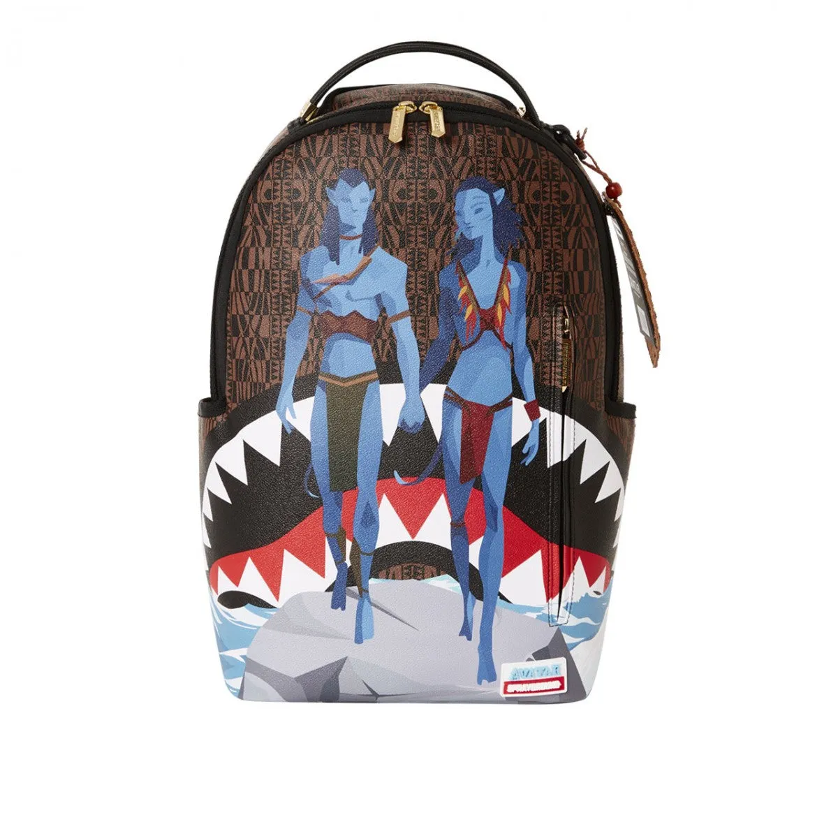 Sprayground Avatar Jake & Neytiri Ocean Shark Backpack B5193