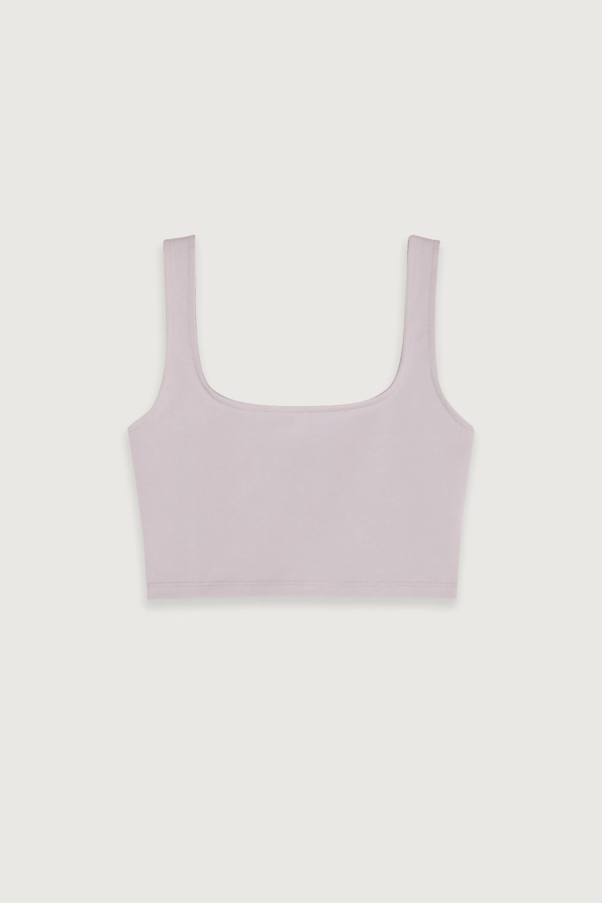 SQUARE NECK CROPPED TANK