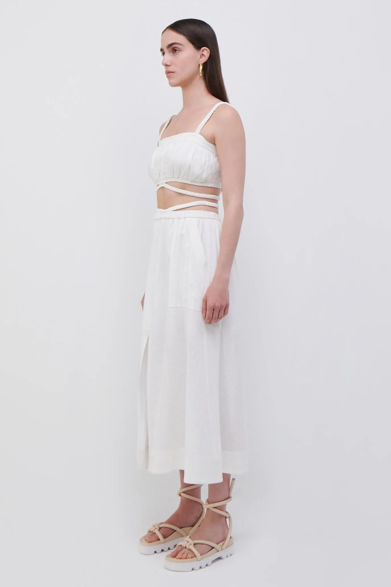 Stevie Linen Skirt