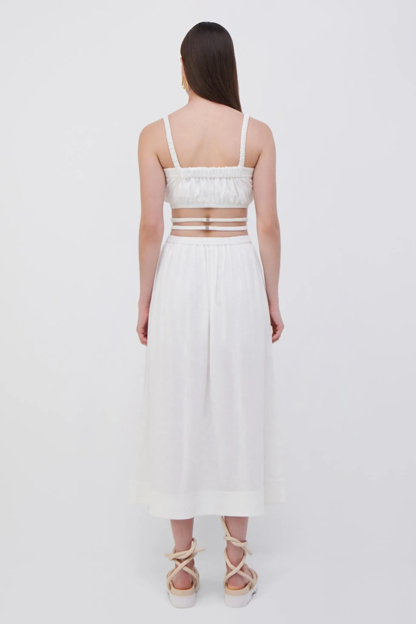 Stevie Linen Skirt