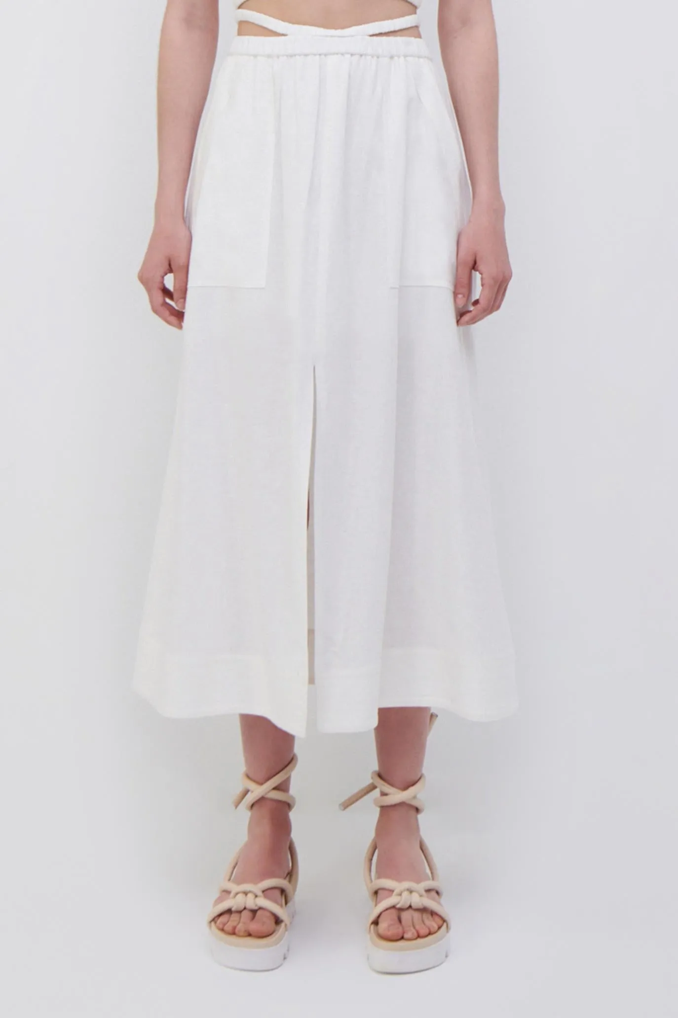 Stevie Linen Skirt