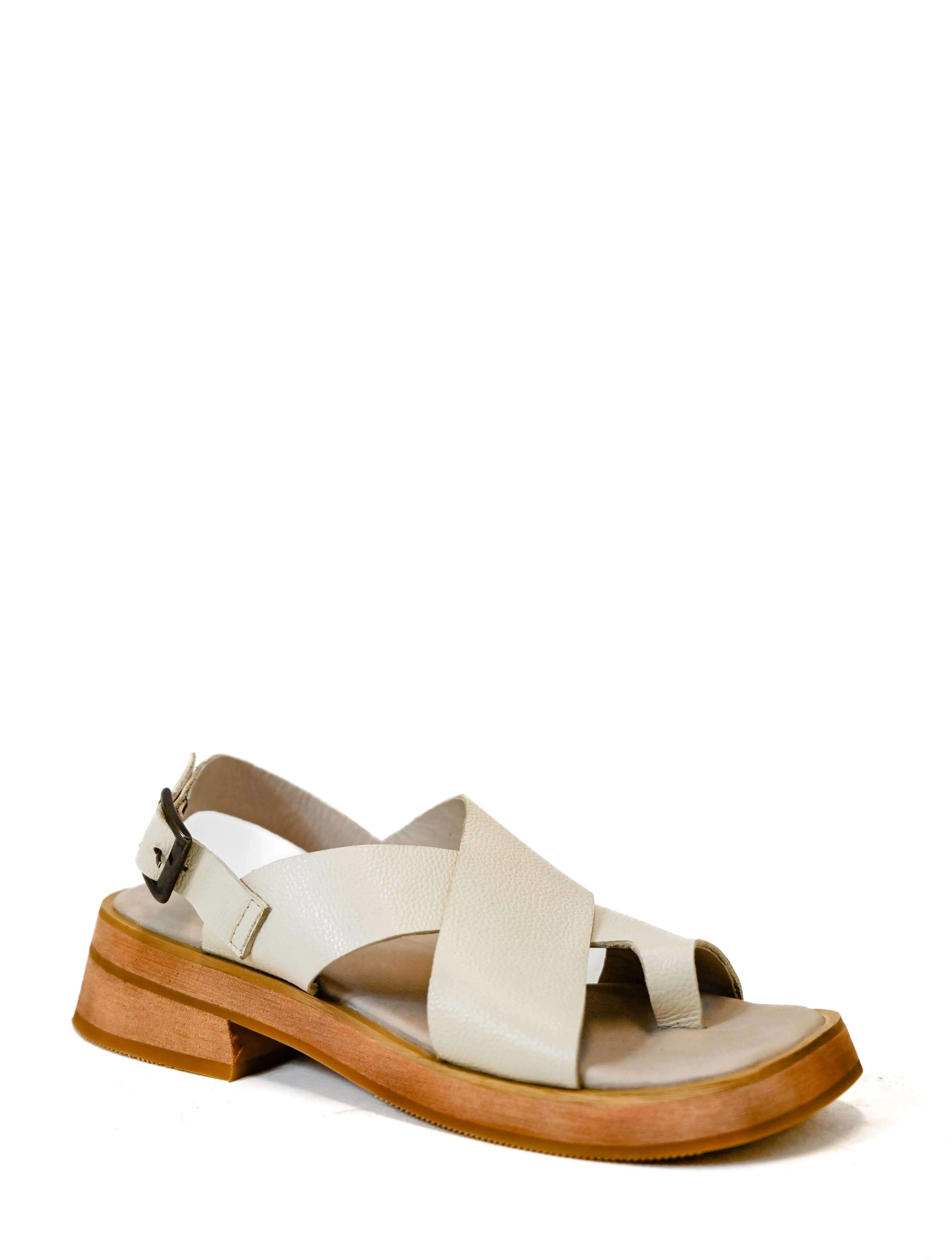 Stivali Yellowstone Sandals in Ivory (Final Sale)