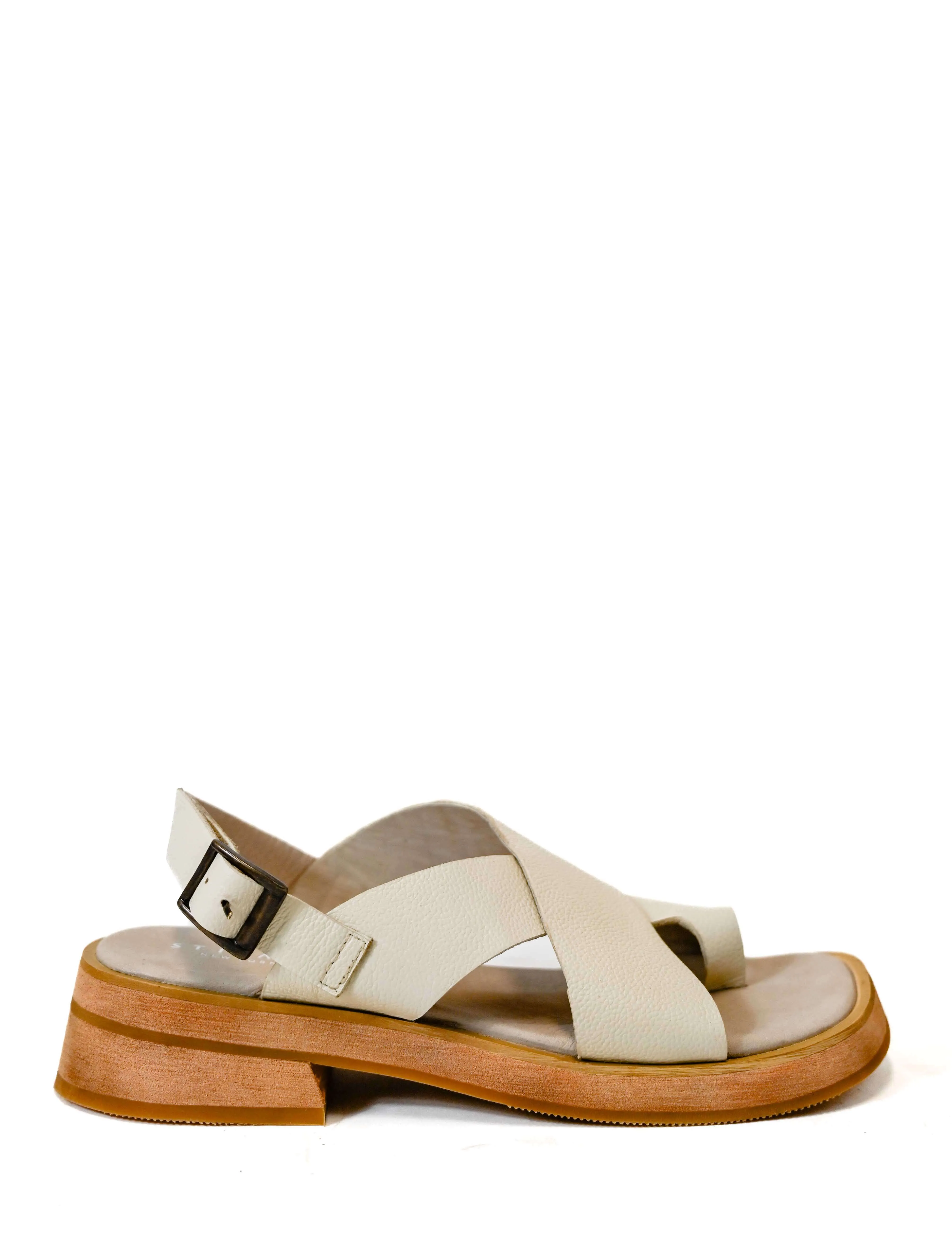 Stivali Yellowstone Sandals in Ivory (Final Sale)