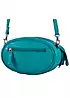 Storm London Aurora Teal Leather Cross Body Pebble Bag