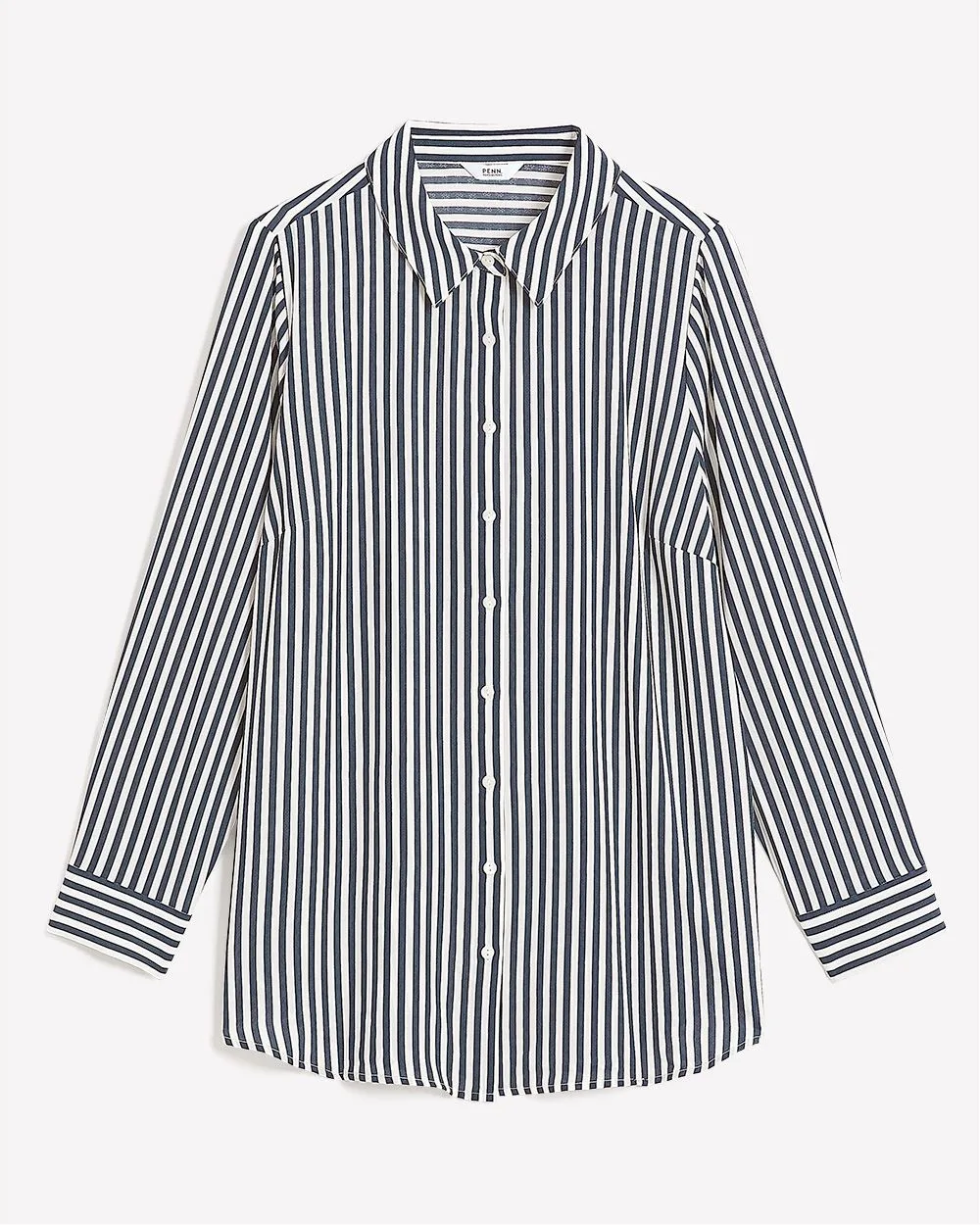 Striped Buttoned Down Tunic