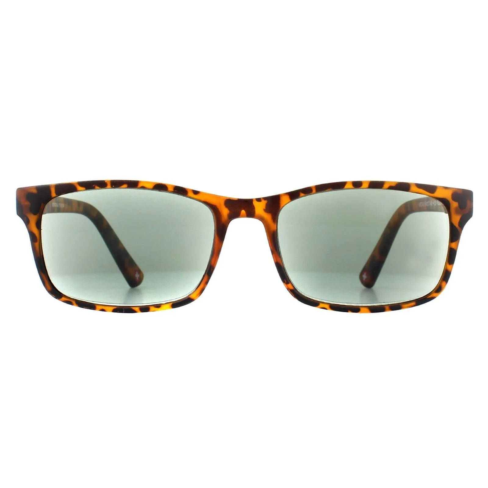 Sunglasses | Rectangle Havana Green Readers +1.50 Sunglasses | montana