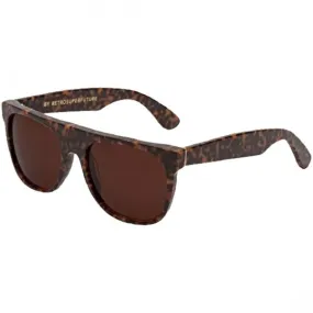 Super Sunglasses Flat Top Sunglasses (brown / havana)