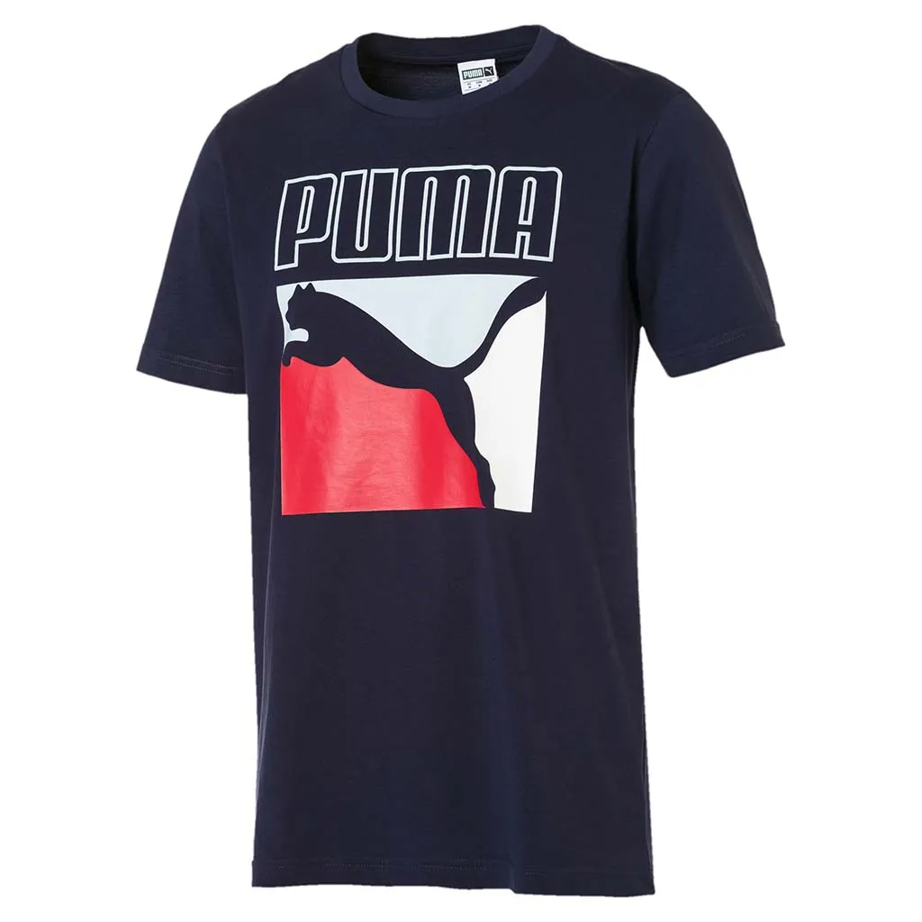 T-shirt Puma Graphic Box Logo manches courtes pour homme