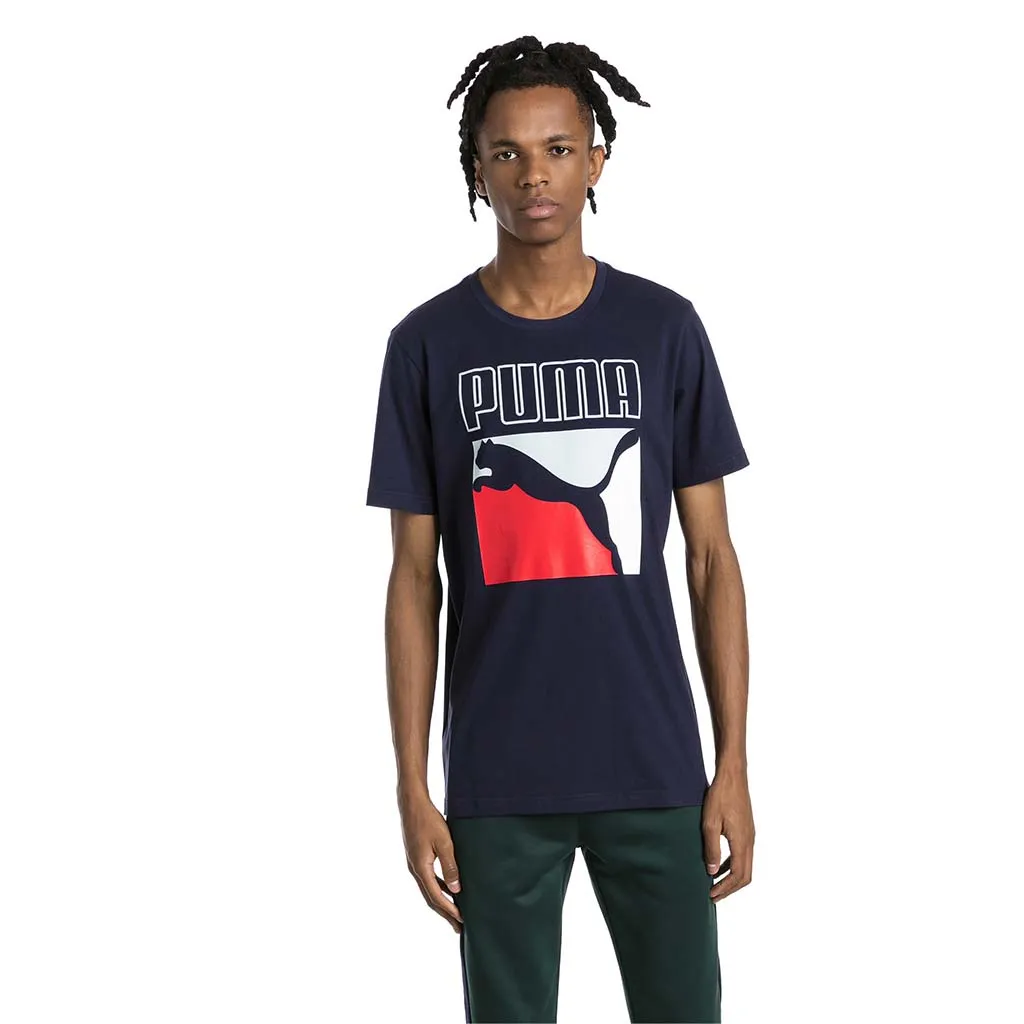 T-shirt Puma Graphic Box Logo manches courtes pour homme