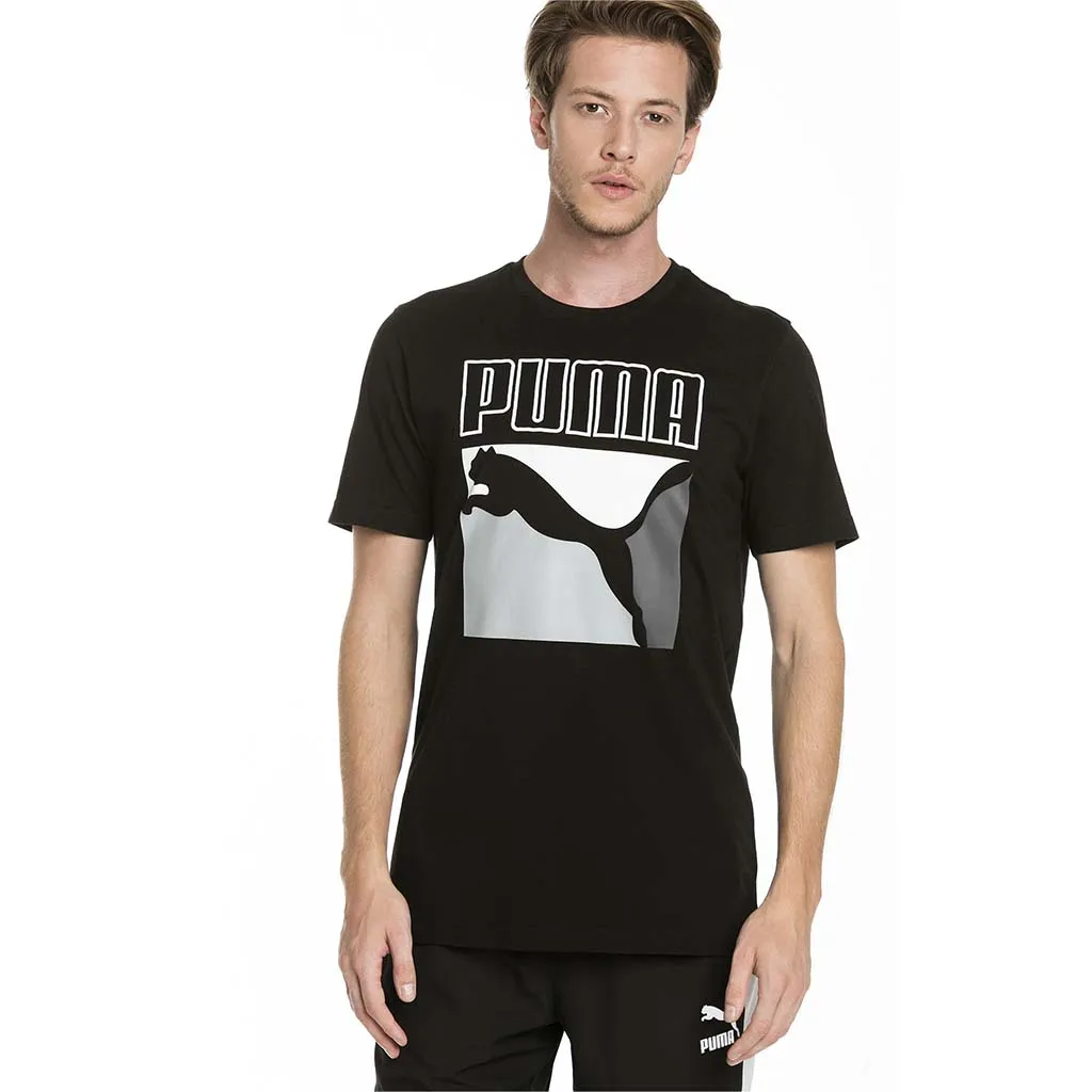 T-shirt Puma Graphic Box Logo manches courtes pour homme