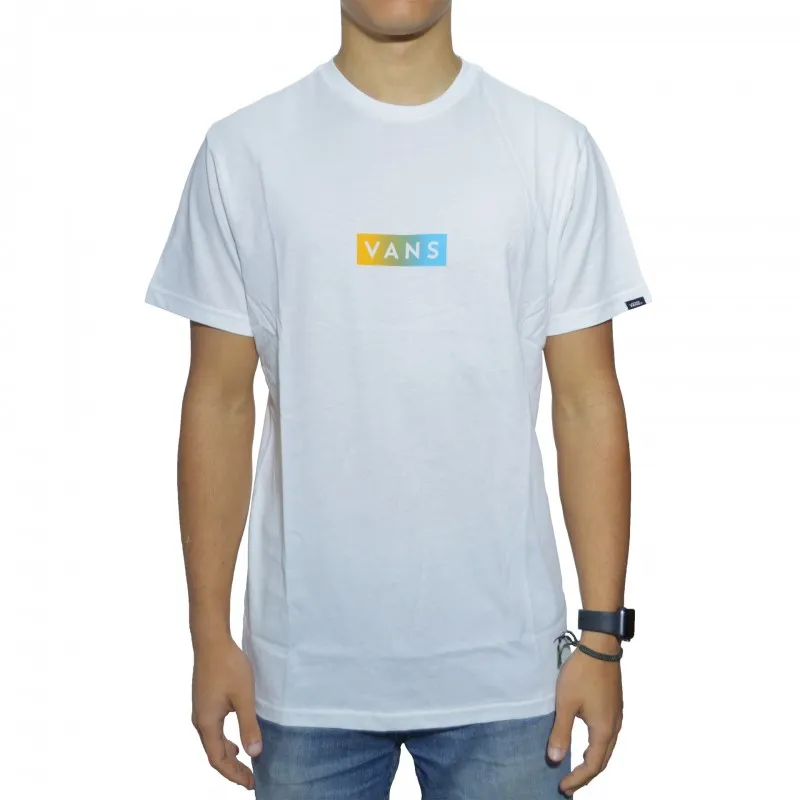 T-shirt Vans Easy Box - White/Gradient