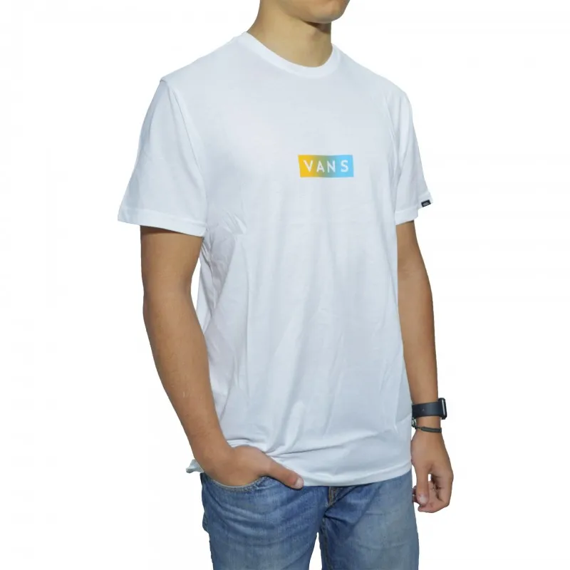 T-shirt Vans Easy Box - White/Gradient