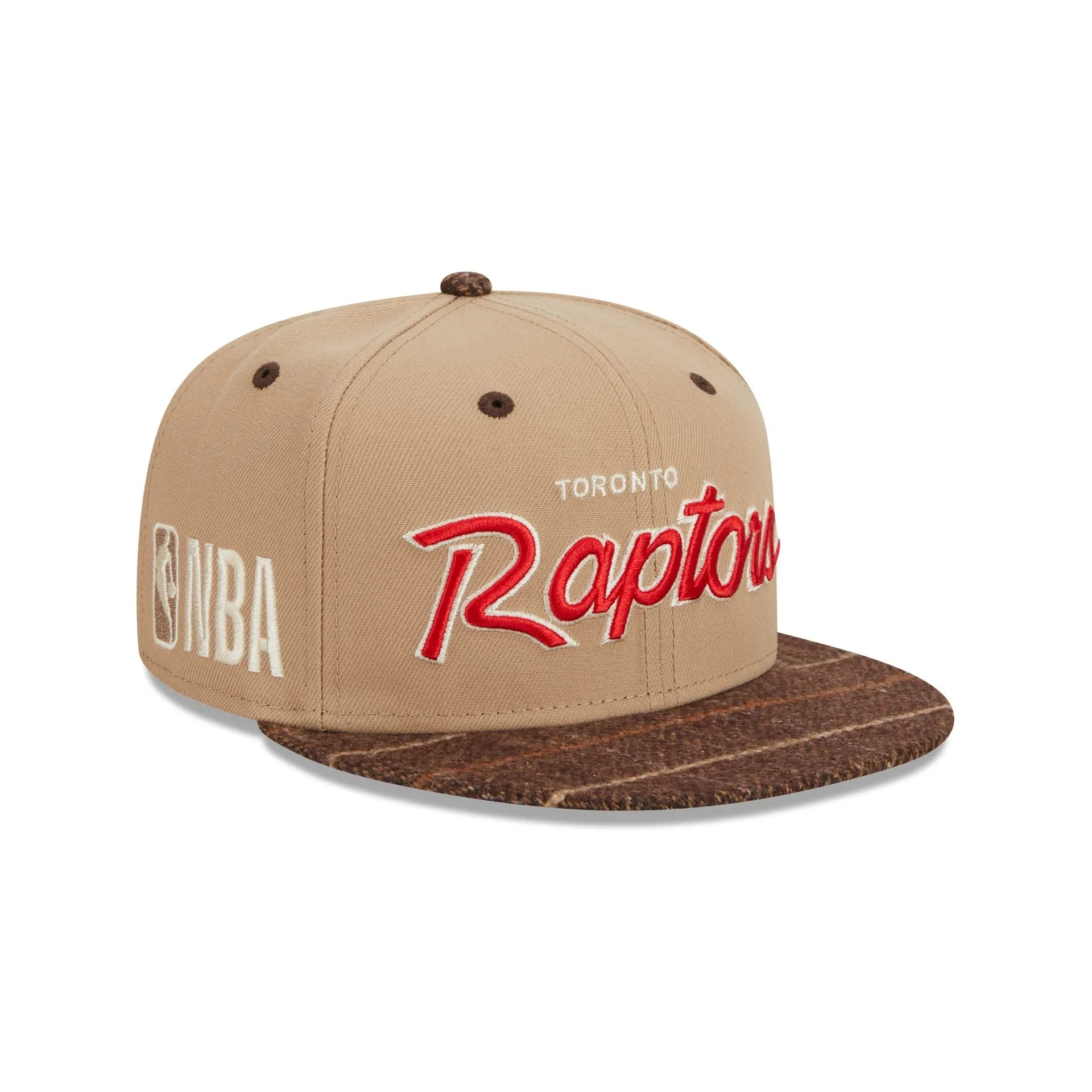 Toronto Raptors Traditional Check 9FIFTY Snapback Hat