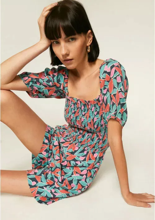 Tropical Print Romper