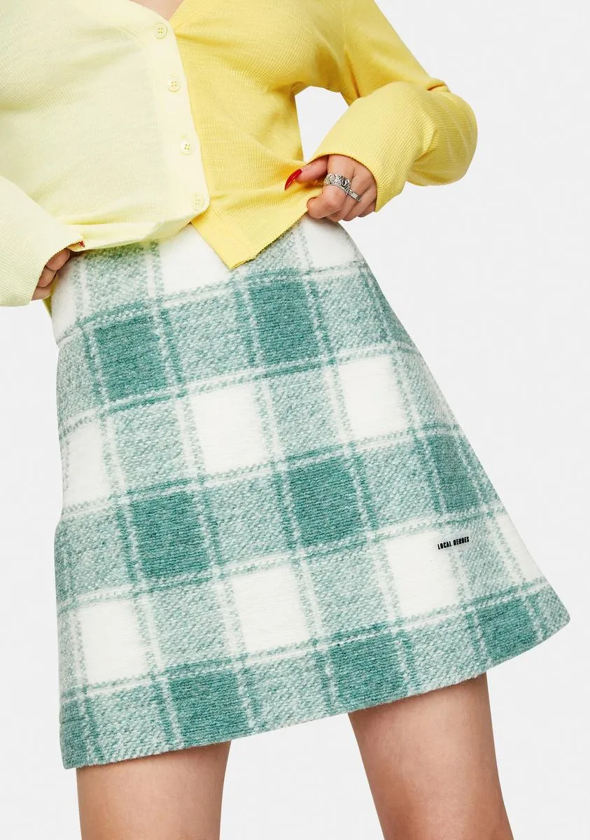 Twiggy Green Skirt-