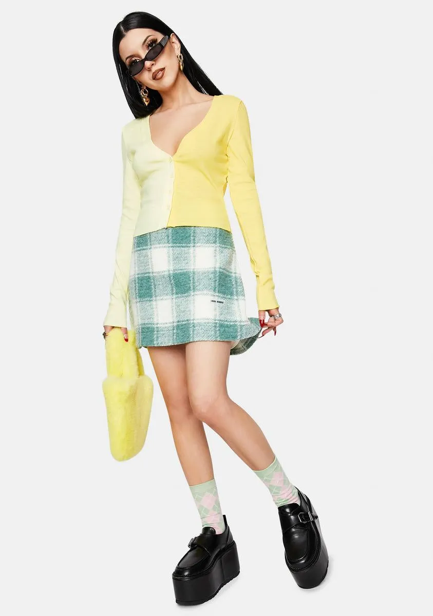 Twiggy Green Skirt-