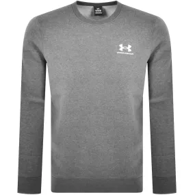 Under Armour Icon Fleece Crew Sweatshirt Grey