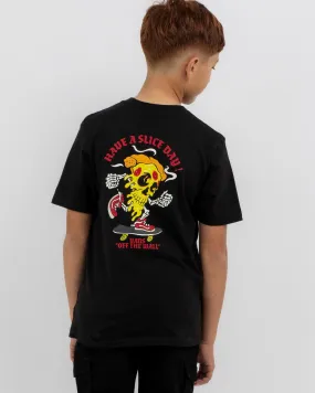 Vans Boys' Pizza Skull T-Shirt