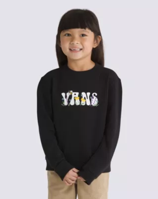 VANS Little Kids Buzz Crew Fleece Sweatshirt