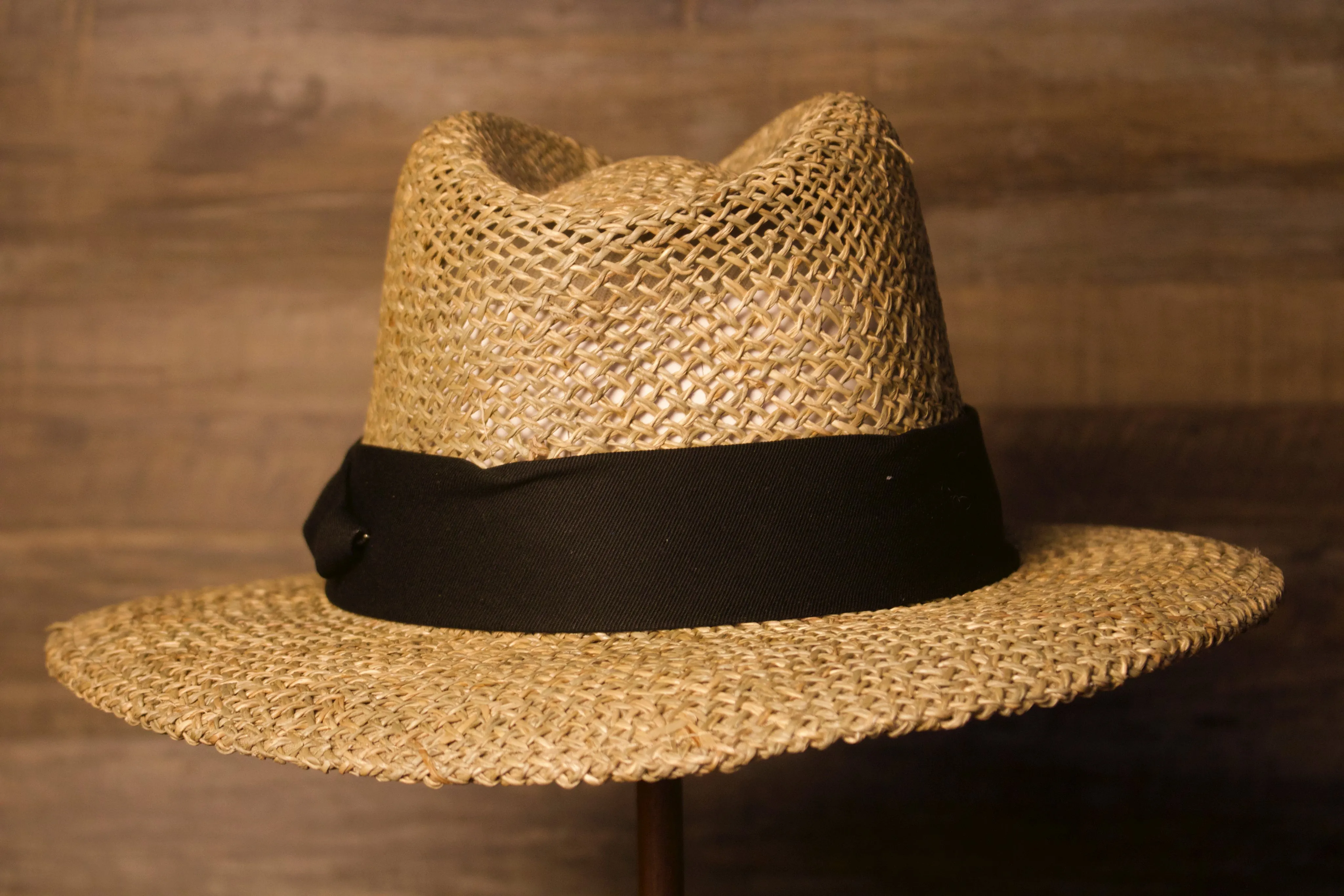 Wildwood Hat | Wildwood New Jersey Stone Colored Straw Hat |  OSFM