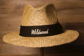 Wildwood Hat | Wildwood New Jersey Stone Colored Straw Hat |  OSFM