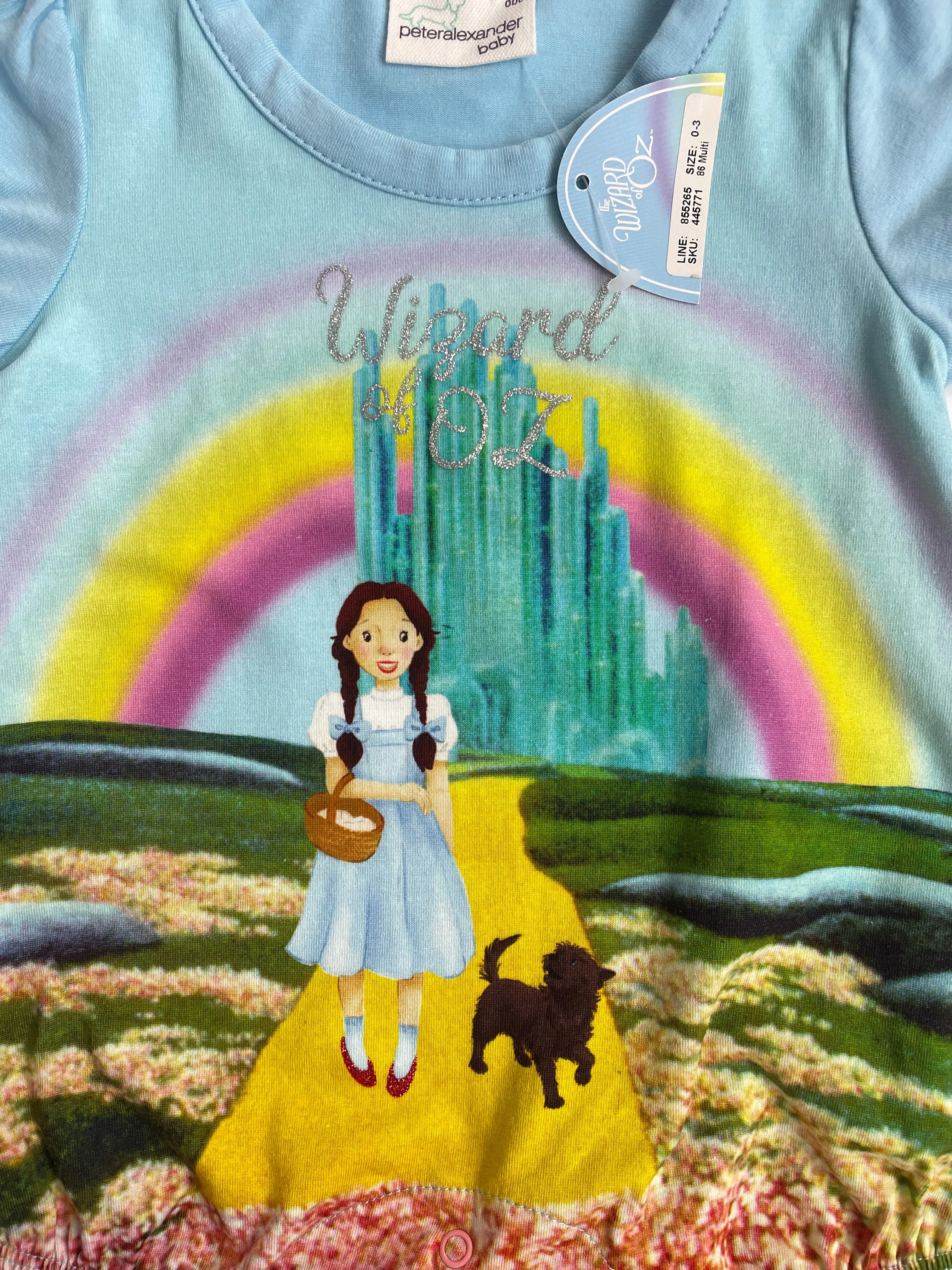 Wizard of Oz Peter Alexander romper New (0-3M)