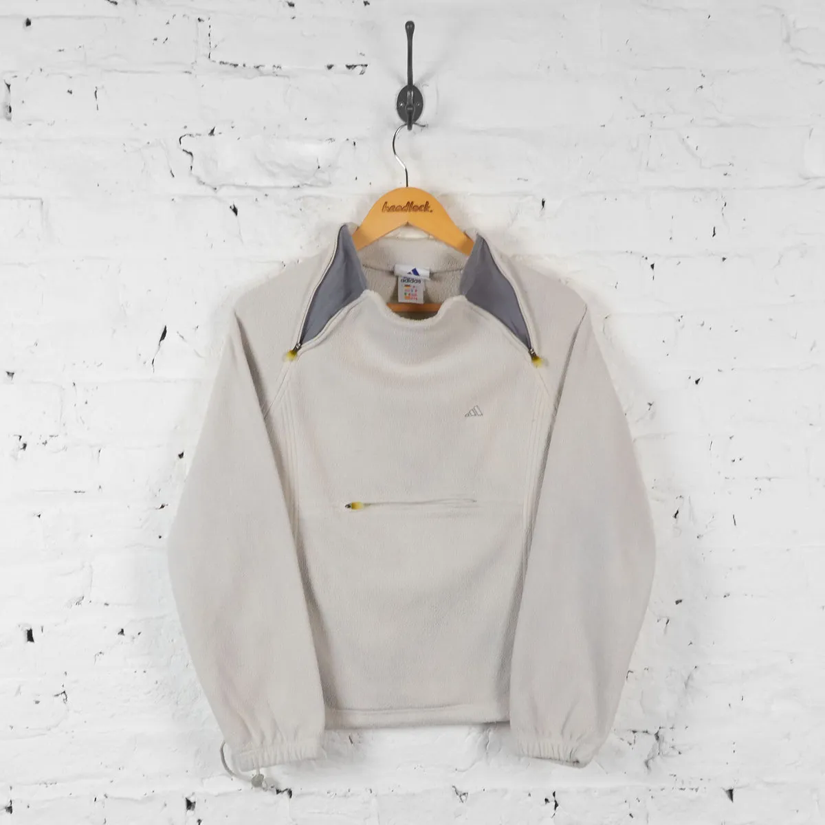 Womens Adidas 90s Fleece - Beige - Womens S