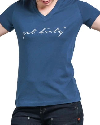 Women's Dovetail Workwear Get Dirty V-Neck T-Shirt