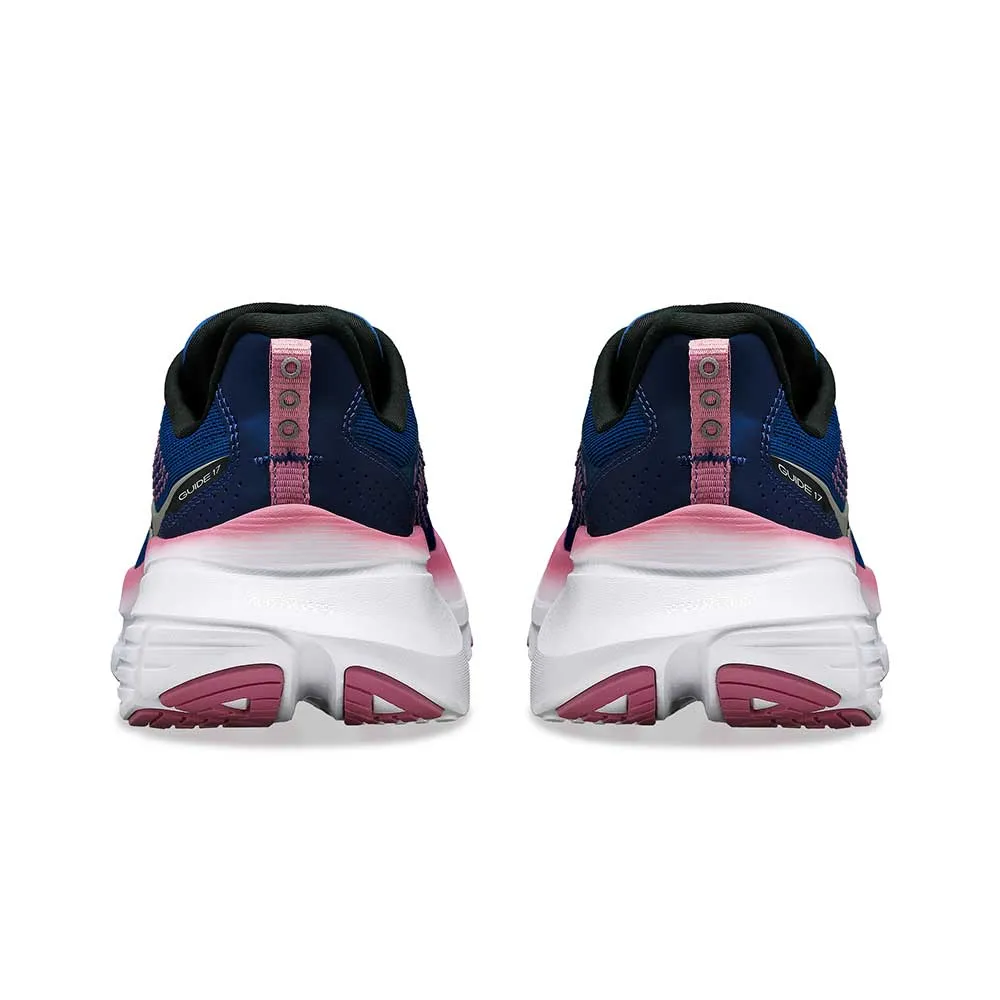 Women's Guide 17 Running Shoe - Navy/Orchid - Regular (B)