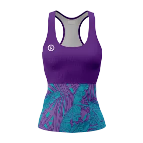 Womens Sublimated Beach Tank - Tropical