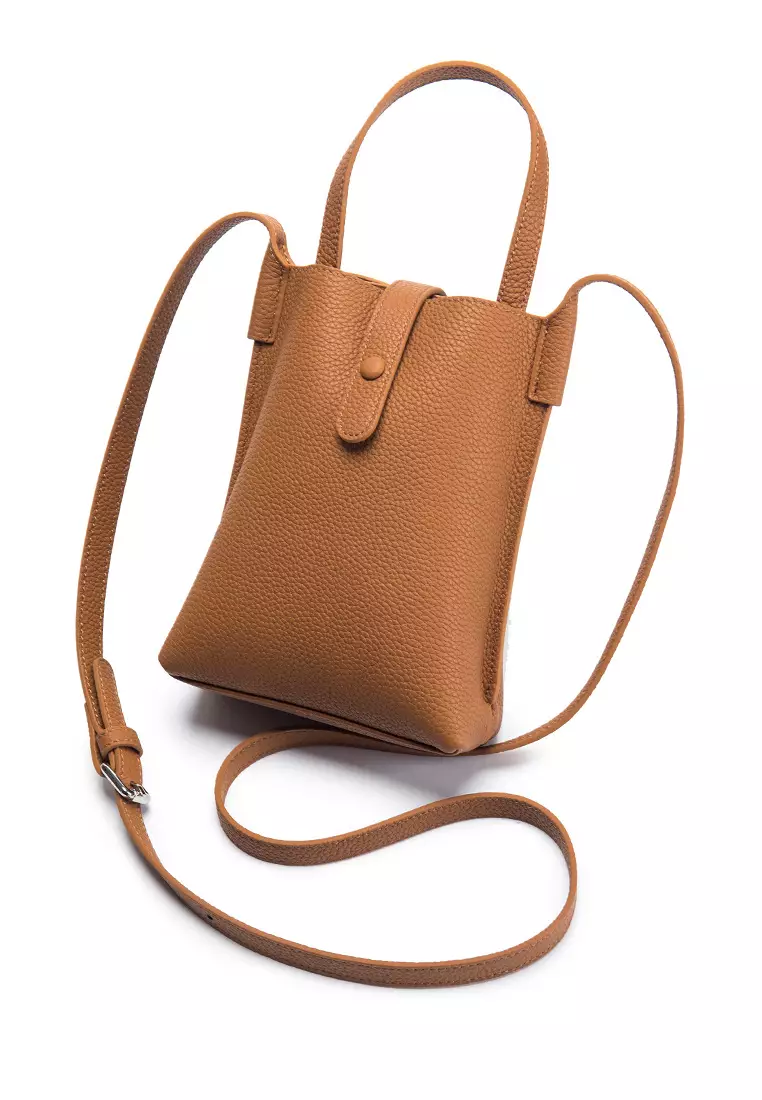 XAFITI Multi Purpose Full Grain Leather Mobile Cross-Body Bag