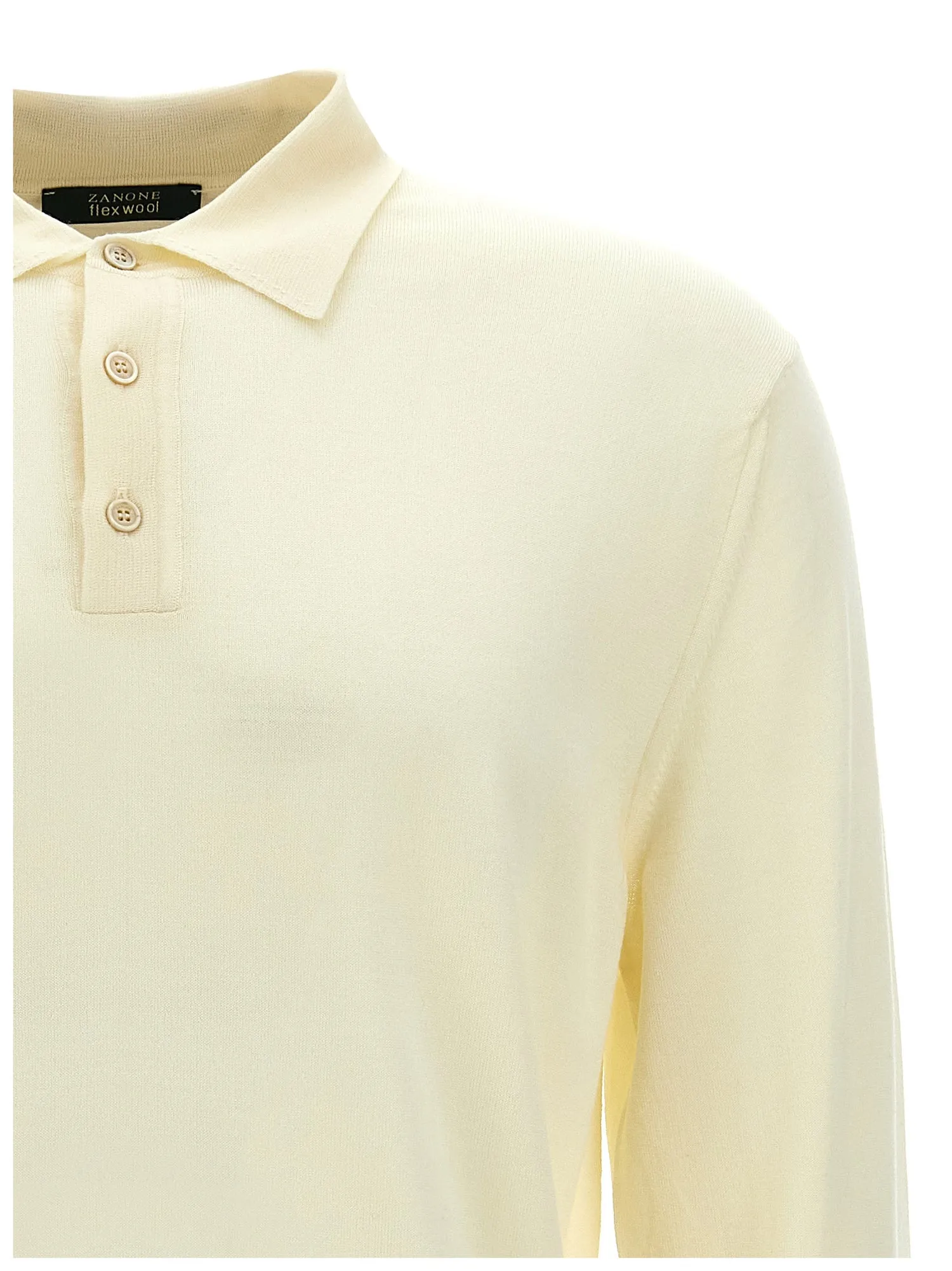 Zanone    Zanone Wool Polo Shirt